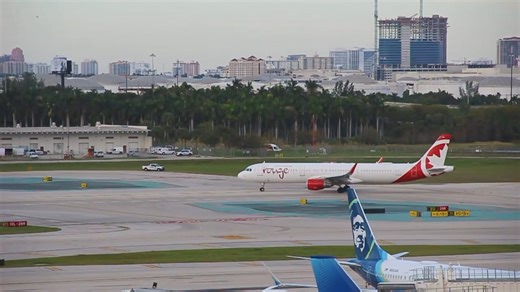 36K views · 507 reactions | Air Canada Rouge Airbus A321 departing Fort Lauderdale International | J.A.S | Facebook