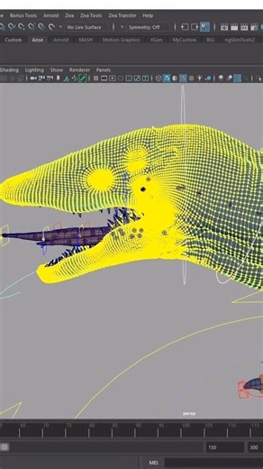 Anderson Pinto on Instagram: "Struggling with skinning in Maya? Check the link in my bio Learn how to paint and adjust skin weights efficiently in Maya using the Ng Skinning Tool"