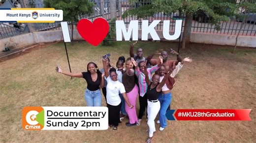 17K views · 1.2K reactions | Thinking stops at no Boundaries! Prepare to watch the #MKU28thGraduation Documentary on Sunday 30th November on Citizen TV at 2PM. #MKUGraduation #UnlockwithMKU | Mount Kenya University | Facebook