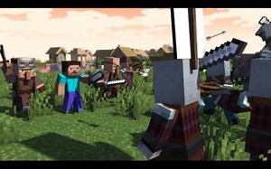 村民的反击- Minecraft动画