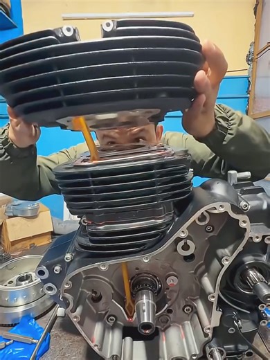 DIY Heavy Bike Engine Repair Kit Project