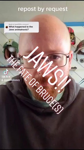 Original Bruce Jaws Animatronic Shark Prop