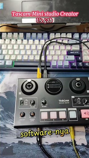 Tascam US42B Mini Studio Creator Audio Interface for Livestreaming #shorts #tascamus42b