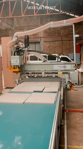 1.4K views · 25 reactions | Our team in action! ‍♂️Operating our new Computer Numerical Control (CNC) machine! — combining skill and technology for the best results. Follow us on  Instagram: https://www.instagram.com/modular__project/  TikTok: https://www.tiktok.com/@modular.project?lang=en #cncmachining #ModernMachinery #TechnologyUpgrade #cncwork | Modular Project | Facebook