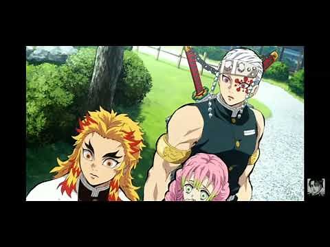 Nezuko Gets Stabbed and rejects blood