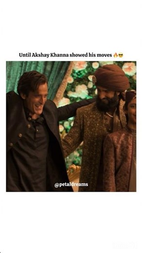 The Moment Akshay Khanna Took Over the Song!🙌❤️🔥#akshaykhanna #ranveersingh #shorts #shortsfeed