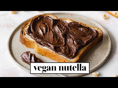 Easy Vegan Nutella Recipe