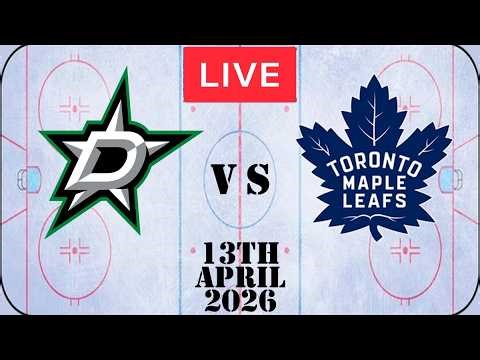 NHL LIVE Dallas Stars vs Toronto Maple Leafs April 13th 2026 Full Game Watch Along