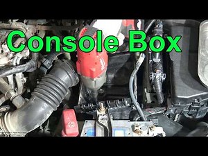 How to replace Air Filter Console box Toyota Corolla Dual VVT-i engine. Years 2007 to 2018
