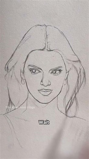 I hope colouring won’t ruin it . Wait .. Who’s Calling ? | Art transition edit | #art #drawing