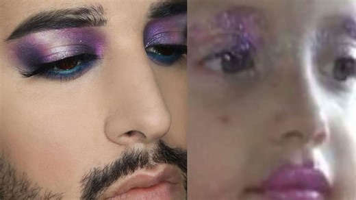 How internet meme makeup became a real look