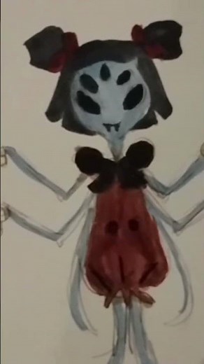 making a muffet page in my sketchbook (part 1)