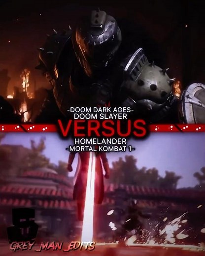 Doom Slayer vs HomeLander | #doom #mortalkombat #1v1 #edit #vs #debate #wis | #greyburyt