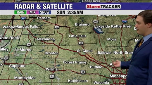 Tracking a bitterly cold morning, but a quick warm-up today