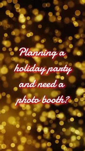 Planning a holiday party? Our photo booth is the perfect addition to capture all the festive fun! Book now and let the good times roll 🎉 Limited spots available - there's still time for your Post-Holiday Holiday party. #holidayparty #holidayparties #partyplanning #holidayfestivities #holidays #glambooth #photoboothfun #photoboothrental #photomemories #workparty #eventpros #socialevents