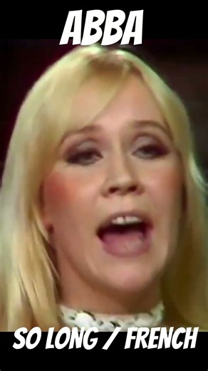 RARE 1975 ABBA Performance! "So Long" Live on French TV