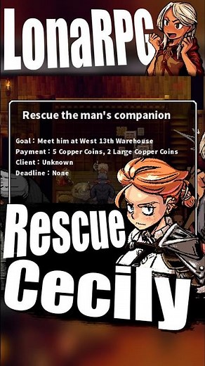 Rescue the Cecily | LonaRPG