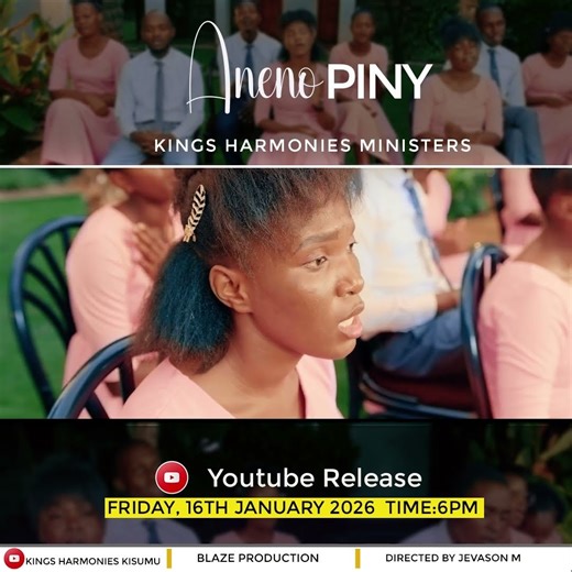 ANENO PINY || KINGS HARMONIES MINISTERS KISUMU || TRAILER || BLAZE PRODUCTIONS