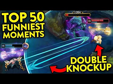 TOP 50 FUNNIEST LEAGUE OF LEGENDS CLIPS OF 2020!