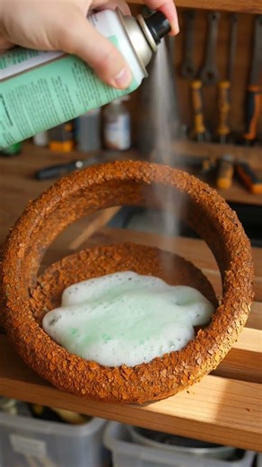 instant rust remover spray #asmr #diy