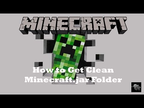 How to get a clean minecraft jar folder!! Install new mods! (Mac)