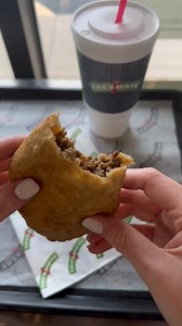 1.1K views · 15 shares | Lunch plans? Make some with us and try our fresh, handmade Beef & Queso Empanadas for $3.79 each or 3 for $10! Only on Fridays. Only at Taco Mayo. *Offer valid at participating locations only & while supplies last. | Taco Mayo | Facebook