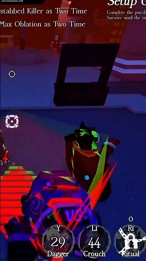 Two Time Crouch/Dash Stab #roblox #forsaken #twotime #twotimeforsaken #nosferatu #edit #capcut