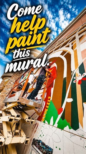 Come help paint the Otay Ranch Town Center Mural in #chulavista