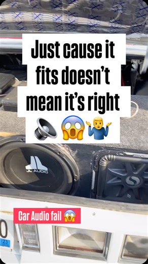 Matt Murphy on Instagram: "Wild install 🔥 Iike & follow for more Car Audio videos #caraudio #soundsystem #bassheads #fail #caraudioinstallation"