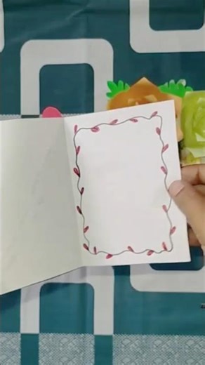 Diy easy card craft ideas/#craft #youtubeshorts