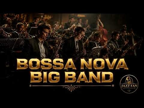 ✨ Golden Bossa Nova Night | Relaxing Jazz Orchestra Performance 🎷 Music Playlist / Vol.170 #jazzfan