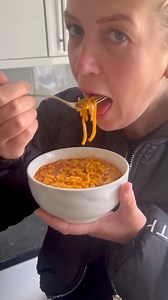 Here’s one we’ve had sent in Shan braving the ramen noodles, she wallops these down 😂😂 David Knowles #ramen #spicynoodles #noodles #noodleschallenge #spicynoodleschallenge #spicy #viral #viralvideo | Jonny Adams