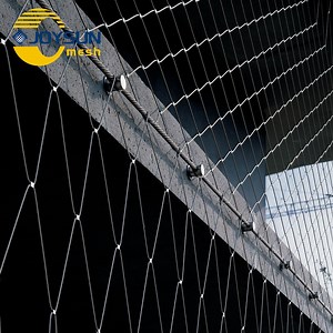 [Hot Item] Stainless Steel Wire Rope Mesh Falling Prevention Net Anti-Drop Cover Safe Net Hammock Protective