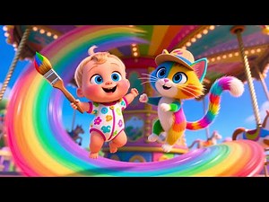 Baby Learns Colors Fast 🌈👶 Fun Color Song for Kids | Toddler Learning & Playtime
