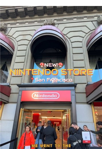 Visiting the New Nintendo Store in San Francisco