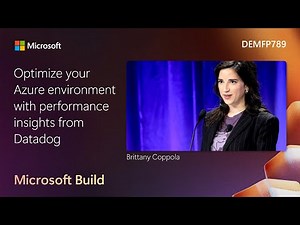 Optimize your Azure environment with performance insights from Datadog | DEMFP789