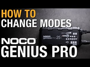 How to Change Modes on NOCO GENIUS PRO
