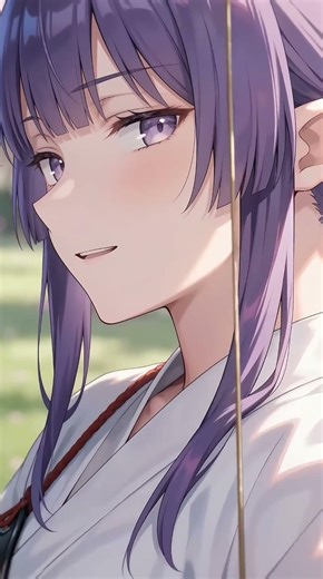 POV: Elf Senpai Notices You 🧝‍♀️ 憧れのエルフ先輩 (Fantasy Short Drama) #ファンタジー #drama #shortdrama #waifu