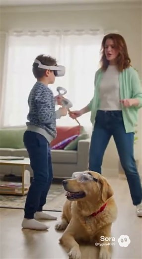 kid gets grounded on vr