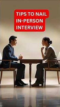 How to Ace Your In-Person Interview! #interviewtips #communicationskills #jobs #career