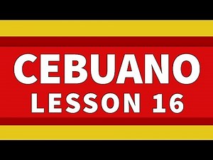 Learn Cebuano 500 Phrases for Beginners - Lesson 16 - Family and relatives