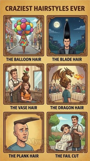 6 Craziest Hairstyles That Shouldn't Be Real 😂