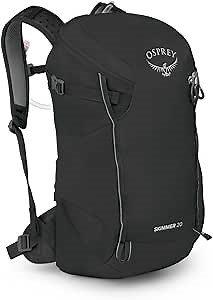 Osprey Skimmer 20L Women's Hiking Backpack with Hydraulics Reservoir, Black
