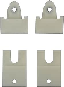 TRQ Window Regulator Guide Clip Compatible with 1992-2005 Buick Chevrolet Oldsmobile Pontiac