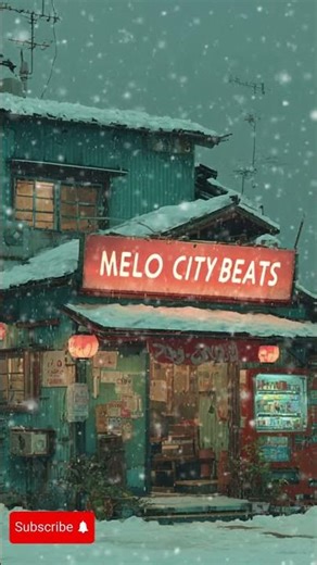 Homework lofi beats in a quiet winter cafe