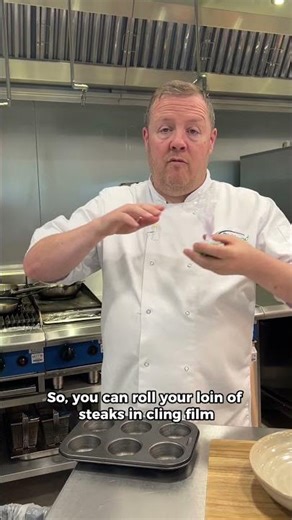 Cling film can go in the oven? 🫨🔥#kitchenhacks #chef #chefhacks