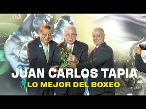 Juan Carlos Tapia, premio a Lo Mejor del Boxeo