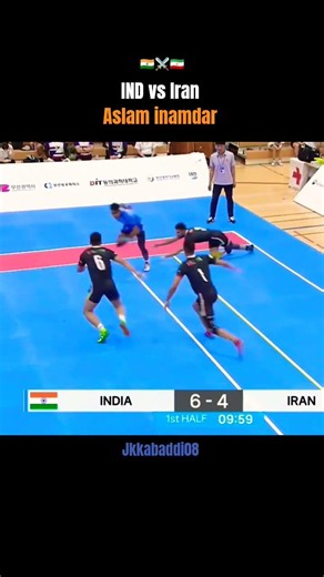 Aslam Inamdar Powerful Raid Against Iran 🤯💥 #kabaddi #aslaminamdar #indiavsiran