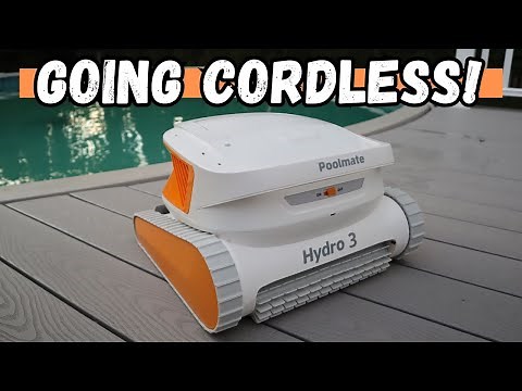 POOLMATE HYDRO 3 cordless pool robot - full test and review!