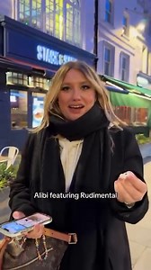 She’s got good taste 😂 E x x #Alibi @rudimentaluk #newmusic #london | Ella Henderson